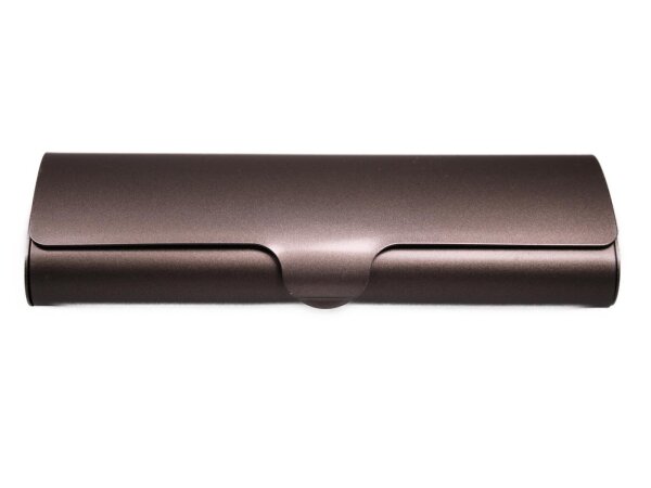 Alu Etui in dunkel Grau