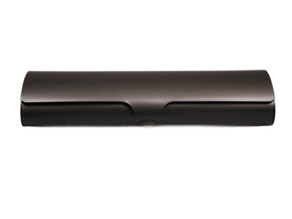 Alu Etui in Anthrazit für Lesebrillen