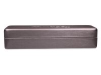 Hartschalenetui von Morel Silber