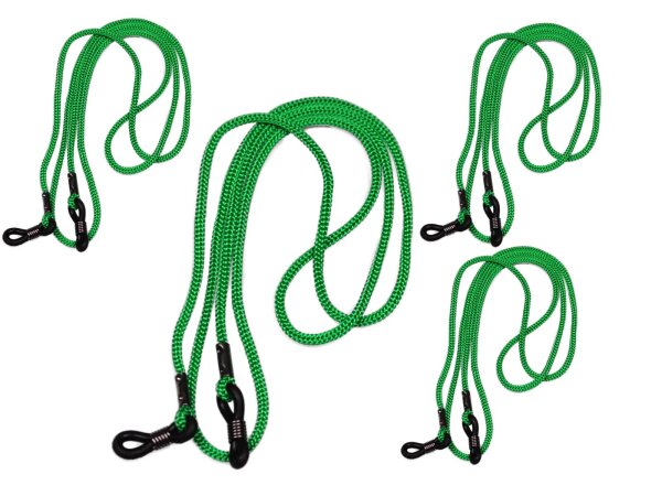 Brillenband 4er Set Grün