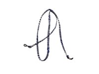 Brillenband Hellblau und Weiß