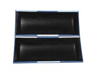 Brillenetui Logic Gross Bicolor Silberblau/Silber/Blau