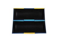 Brillenetui Logic Gross Blau & Gelb