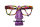 Brillennase Gelb