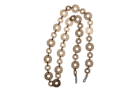 Modebrillenkette aus Aluminium in Gold
