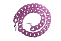 Modebrillenkette in Pink