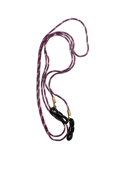 Coloriertes Metall Brillenband Brombeere