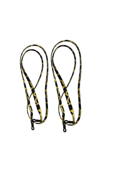Modische Brillennänder 2er Set in Leopardenoptik III