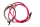 Ombrierte Seidenbrillenbänder Rosa & Braun