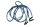 Ombrierte Seidenbrillenbänder Grün & Blau