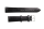 Uhrenband Glattleder Schwarz 18 mm