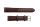 Uhrenband Braun glattes Leder 18 mm