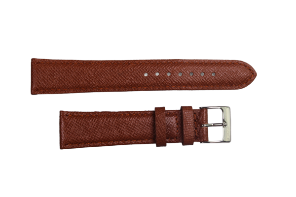 Uhrenband Nussbraun Matt 18 mm