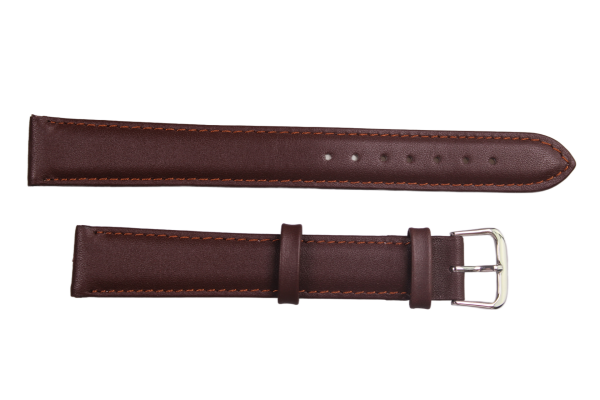 Uhrenband Braun XL Glattleder 18 mm