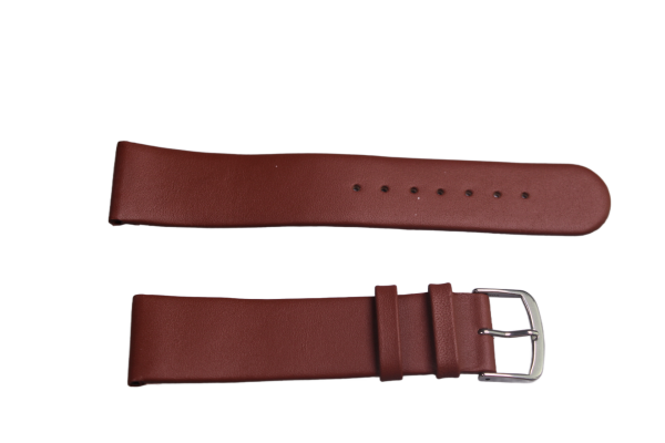 Uhrenband Hellbraun Matt 22 mm