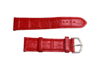 Uhrenband Hellrot 22 mm