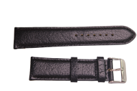 Uhrenband Rauleder Schwarz 22 mm