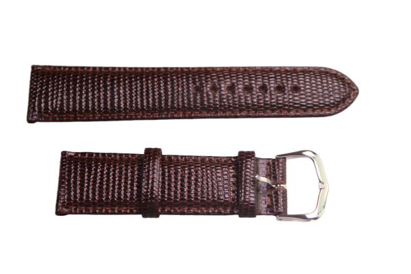 Uhrenband Dunkelbraun 22 mm