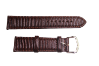Uhrenband Dunkelbraun 22 mm