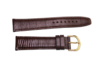 Uhrenband Dunkelbraun 20 mm