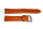 Uhrenband Hellbraun mit weißer Ziernaht 20 mm