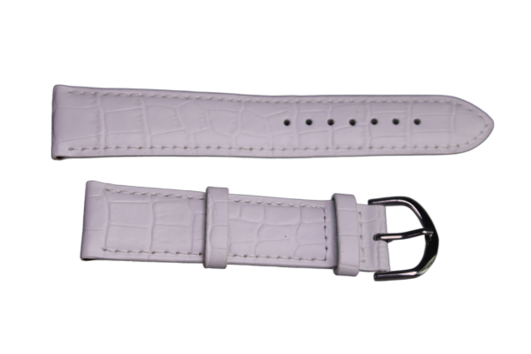 Uhrenband Weiß 20 mm