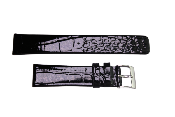 Uhrenband Schwarz 20 mm