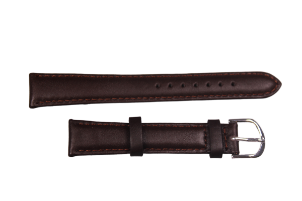 Uhrenband Dunkelbraun 16 mm
