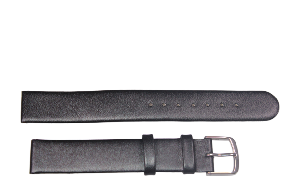 Uhrenband Schwarz 16 mm