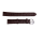 Uhrenband Dunkelbraun 14 mm