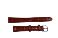 Uhrenband Dunkelbraun 14 mm