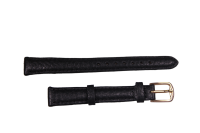 Uhrenband Schwarz 12 mm