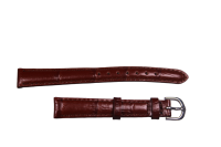 Uhrenband Dunkelbraun 12 mm