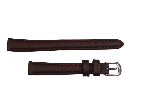 Uhrenband Dunkelbraun 12 mm