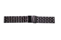 Uhrenband Schwarz 24mm