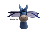 Brillennase Esel