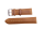 Uhrenband aus Leder in Camelbraun 24 mm