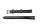 Uhrenband aus Leder in Lackschwarz 12 mm
