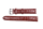 Uhrenband aus Leder in Dunkelbraun 18 mm