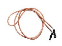 Brillenband echt Leder (beige)