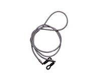Brillenband echt Leder (Hellgrau)