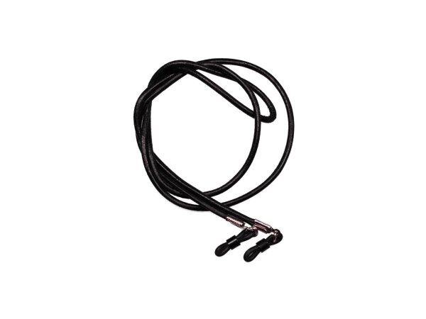Brillenband echt Leder (schwarz)