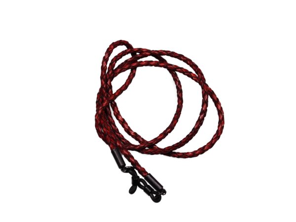 Brillenband echt Leder geflochten (braun)