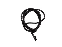 Brillenband echt Leder geflochten (schwarz)